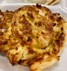 shipment of maryland crab cakes for mardi gras