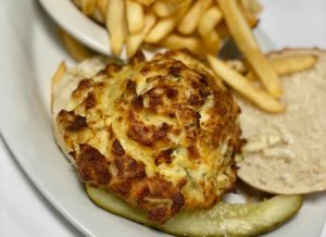order fresh crab cakes from Box Hill