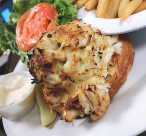 give crab cakes in the new year