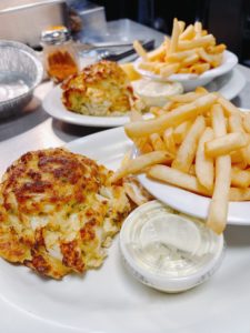 box hill crab cakes for easter